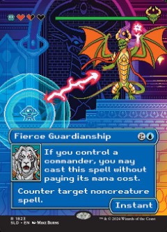 Fierce Guardianship Secret Lair Drop - Pixel Perfect Art